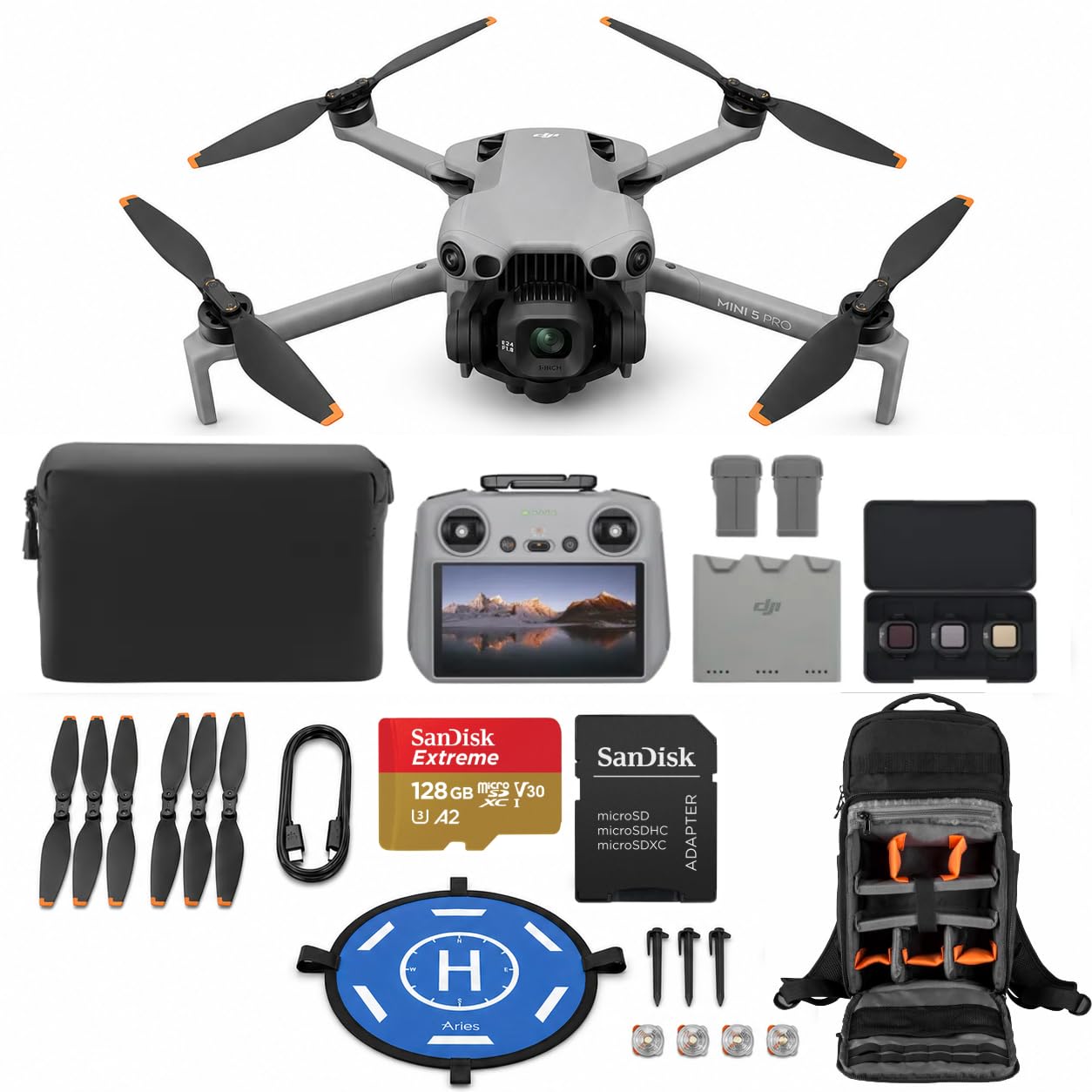 Amazon.com: DJI Mini 5 Pro Fly More Combo Drone with RC 2